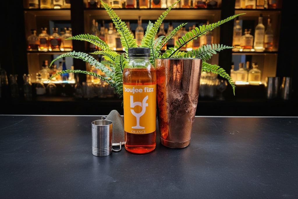 Boujee Fizz Orange Cocktail Flavoured Syrup- 500ml -Bar Use - No Aller ...